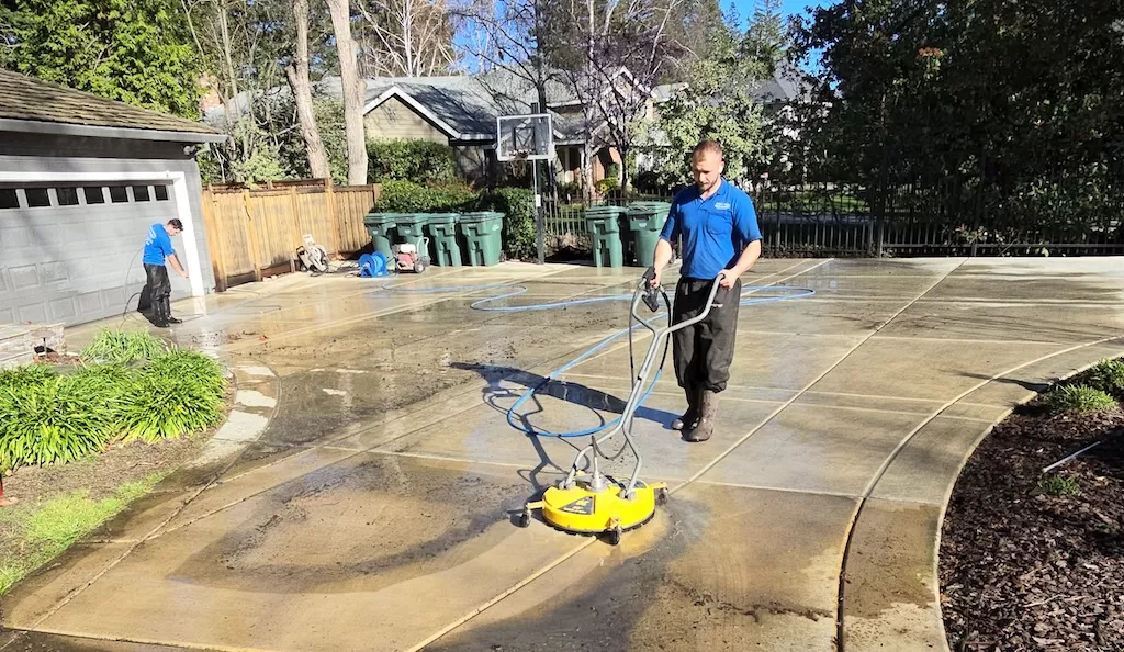 Pressure washing project 2