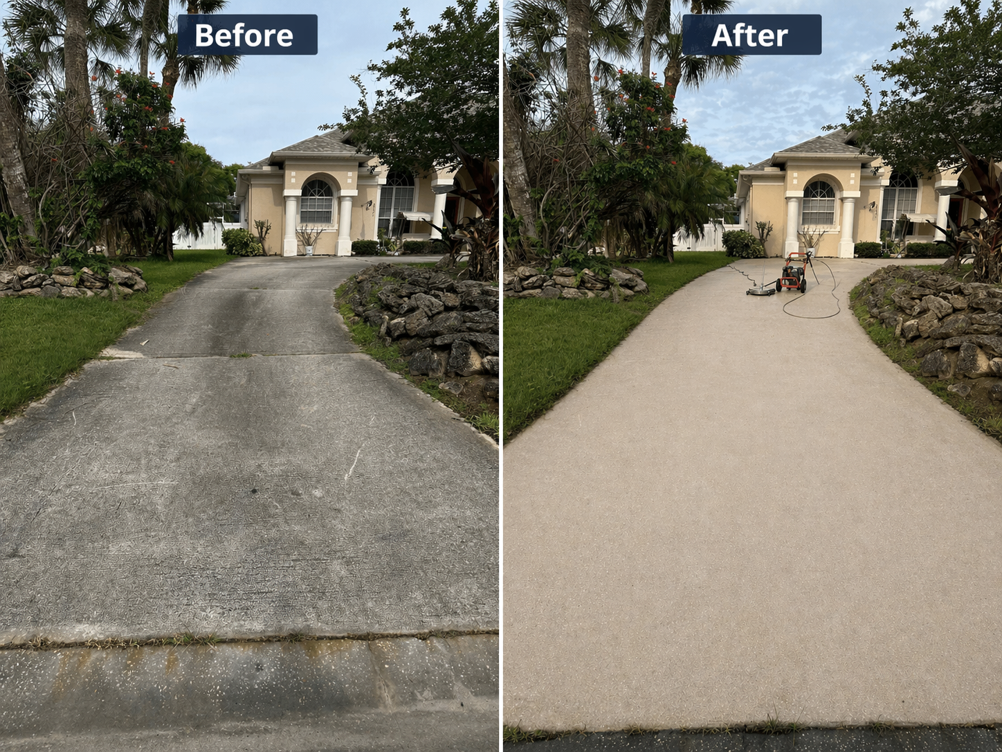 Pressure washing project 3